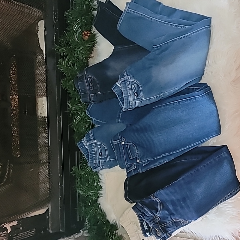 🚩Girls 7 and 7/8 jean bundle